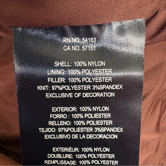 Tommy Hilfiger Wind and Wind Water Resistant Puffer Coat Size XL - Picture 9 of 10